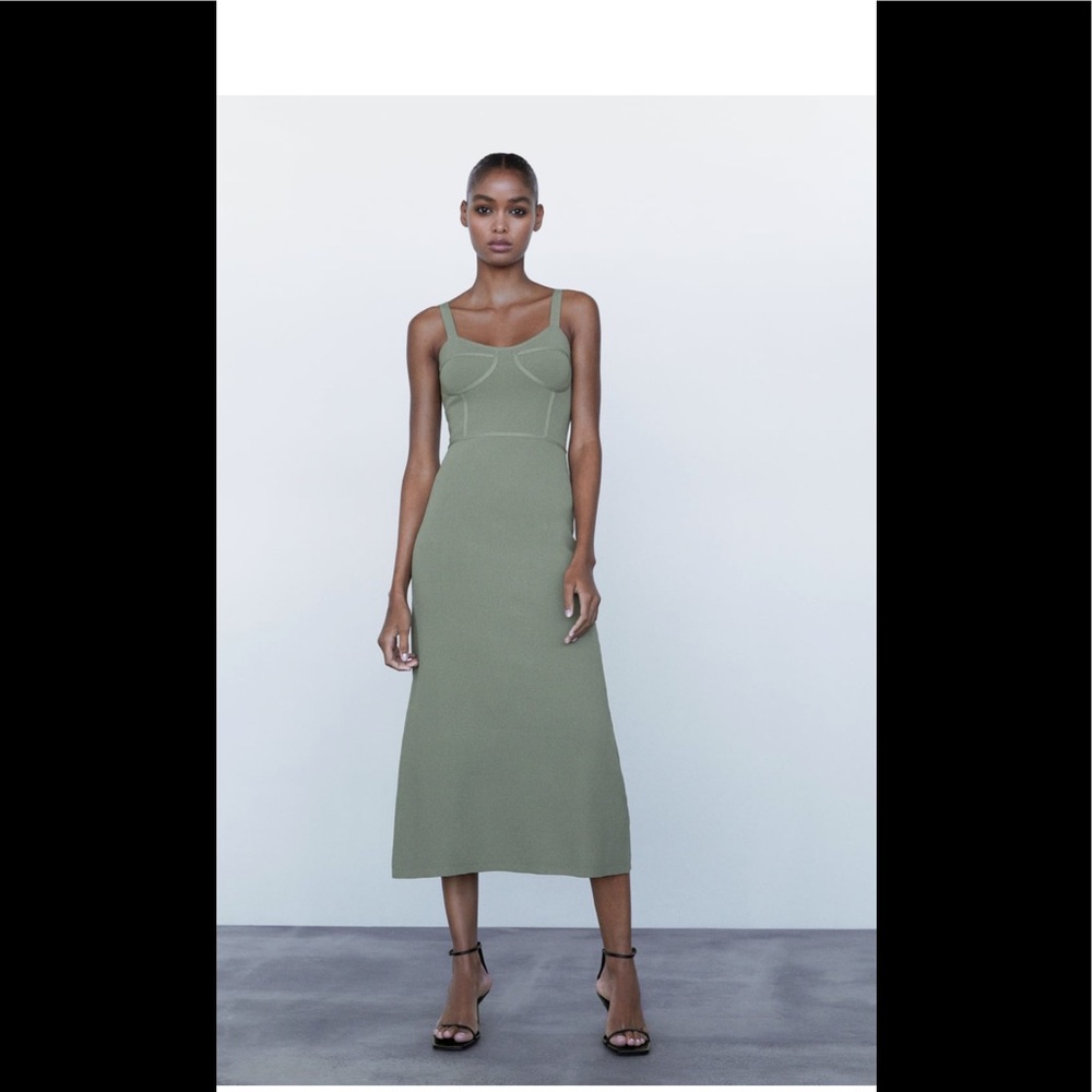 Zara Long Knit Dress